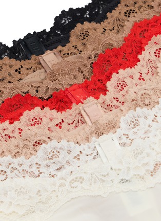  - SKIMS - Valentine's Day Capsule Fits Everybody Lace Dipped Thong Pack — Set Of 5