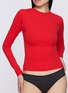 Figure View - Click To Enlarge - SKIMS - Valentine's Day Capsule Fits Everybody Long Sleeve T-Shirt