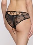 Front View - Click To Enlarge - SKIMS - Valentine's Day Capsule Ultra Fine Lace Peek-A-Boo Bikini