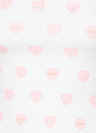  - SKIMS - Valentine's Day Logo Pointelle Tank