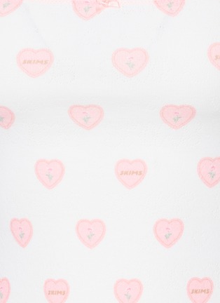  - SKIMS - Valentine's Day Logo Pointelle Mini Dress