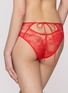 Front View - Click To Enlarge - SKIMS - Valentine's Day Capsule Ultra Fine Lace Peek-A-Boo Bikini