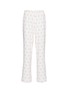 SKIMS Valentine's Day Logo Pointelle Straight Leg Pants