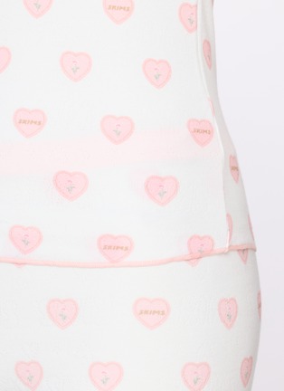  - SKIMS - Valentine's Day Logo Pointelle Baby Tee & Shorts Set