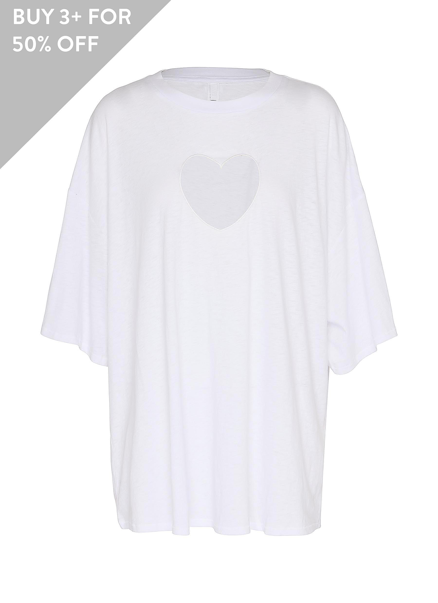 SKIMS | Valentine's Day Capsule Worn In Jersey Oversized T-Shirt