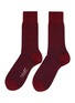 FALKE Fine Shadow Vertical Stripe Crew Socks