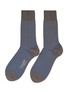 FALKE Fine Shadow Vertical Stripe Crew Socks