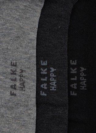 Detail View - Click To Enlarge - FALKE - Happy Box Crew Socks — Set Of 3