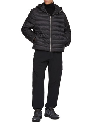 Figure View - Click To Enlarge - MONCLER - Logo Patch Jogging Trousers