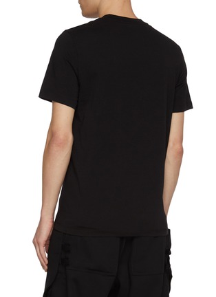 Front View - Click To Enlarge - MONCLER - Logo Badge Cotton T-Shirt — Set Of 3