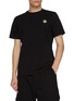 Figure View - Click To Enlarge - MONCLER - Logo Badge Cotton T-Shirt — Set Of 3