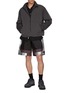 Figure View - Click To Enlarge - MONCLER - Logo Patch Track Shorts
