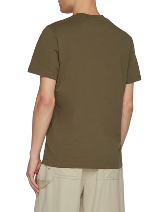 Front View - Click To Enlarge - MONCLER - Logo Patch Cotton T-Shirt - Pack of 3