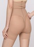 Front View - Click To Enlarge - SKIMS - Power Mesh Shapewear Core Sculpt High Waisted Mid Thigh Shorts