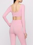 Front View - Click To Enlarge - SKIMS - Wool Rib Long Sleeve Super Cropped Top