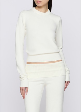 Figure View - Click To Enlarge - SKIMS - Sweater Knits Crewneck Sweater
