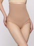 Figure View - Click To Enlarge - SKIMS - Power Mesh Shapeware Core Sculpt High-Waisted Brief