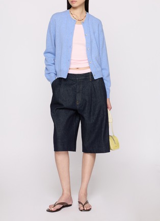 Back View - Click To Enlarge - SKIMS - Cotton Rib Scoop Neck Tank