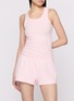 Figure View - Click To Enlarge - SKIMS - Cotton Rib Scoop Neck Tank