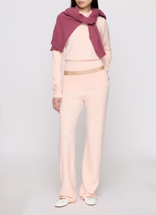 Back View - Click To Enlarge - SKIMS - Wool Cashmere Crewneck Sweater