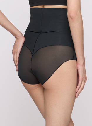 Front View - Click To Enlarge - SKIMS - Power Mesh Shapeware Core Sculpt High-Waisted Brief