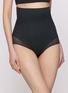 Figure View - Click To Enlarge - SKIMS - Power Mesh Shapeware Core Sculpt High-Waisted Brief