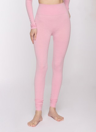 Figure View - Click To Enlarge - SKIMS - Wool Rib High Waisted Legging