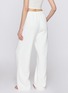 Front View - Click To Enlarge - SKIMS - Cotton Fleece Classic Straight Leg Pants