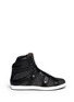 Main View - Click To Enlarge - JIMMY CHOO - 'Yazz' metallic pixelated leather sneakers