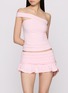 Figure View - Click To Enlarge - SKIMS - Cotton Jersey One Shoulder Tube Top