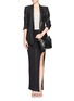 Figure View - Click To Enlarge - JIMMY CHOO - 'Anabel' calf leather shoulder bag