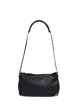 Back View - Click To Enlarge - JIMMY CHOO - 'Biker' small chain leather bag