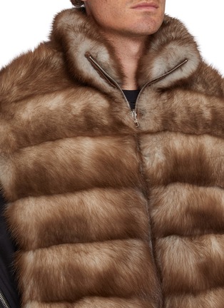  - KRUF - Reversible Fur Down Vest