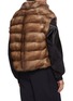 Back View - Click To Enlarge - KRUF - Reversible Fur Down Vest