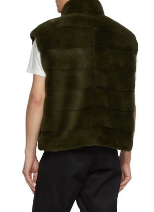 Back View - Click To Enlarge - KRUF - Reversible Mink Fur Vest
