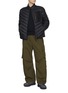 Figure View - Click To Enlarge - MONCLER - Logo Patch Cotton Knit Sweater