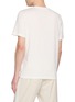 Back View - Click To Enlarge - MONCLER - Tricolour Logo Patch Cotton T-Shirt