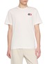 MONCLER Tricolour Logo Patch Cotton T-Shirt