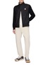 Figure View - Click To Enlarge - MONCLER - Tricolour Logo Patch Cotton T-Shirt