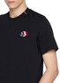  - MONCLER - Tricolour Logo Patch Cotton T-Shirt