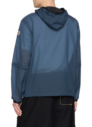 Back View - Click To Enlarge - MONCLER - Sidus Hooded Windbreaker Jacket