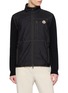 MONCLER Logo Patch Zip Up Cardigan