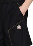  - MONCLER - Elasticated Waistband Contrast Stitch Shorts
