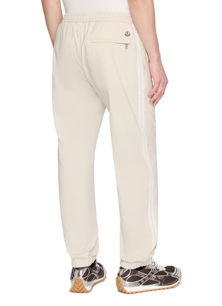 Back View - Click To Enlarge - MONCLER - Striped Stretch Track Pants