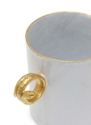 Detail View - Click To Enlarge - ASTIER DE VILLATTE - X Serena Carone Snake Ring Cup