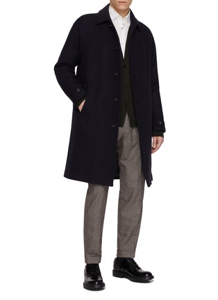Figure View - Click To Enlarge - VALSTAR - Notch Lapel Single Brested Vittorio Overcoat