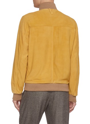 Back View - Click To Enlarge - VALSTAR - Valstarino Flap Pocket Lined Suded Jacket