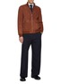 Figure View - Click To Enlarge - VALSTAR - Valstarino Flap Pocket Reversible Suede Jacket