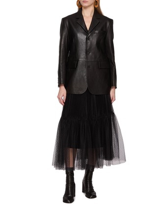 Figure View - Click To Enlarge - BOINIGAN - Tulle Maxi Skirt