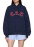 CLOVE Chenille Embroidered Varsity Circle Hoodie
